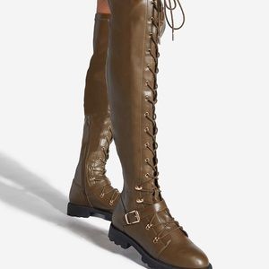 Phyllida Tall Flat Boot